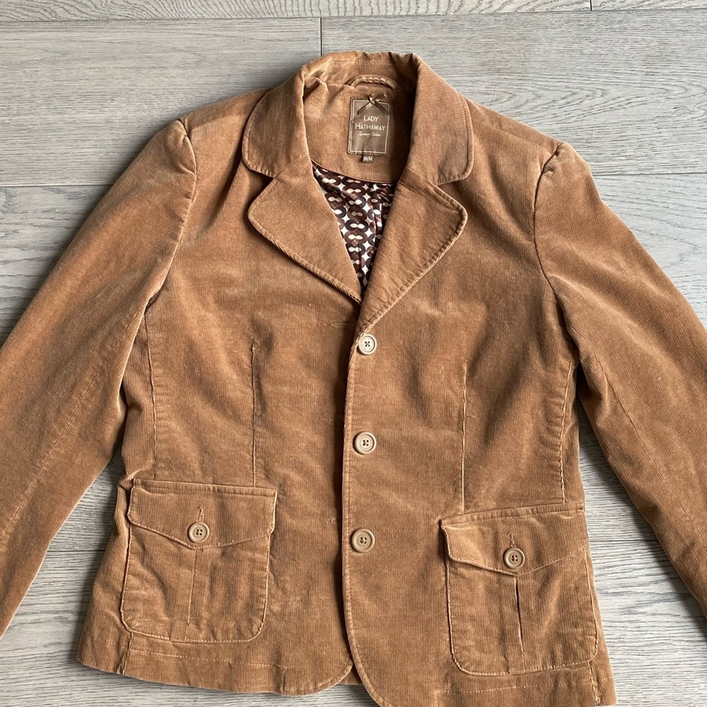 Brown Corduroy Blazer